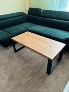 Stolik kawowy loft ława dębowa dąb 