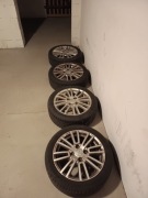 Felgi do Mitsubishi Colt VI z oponami Bridgestone Turanza 005