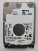 HGST 1TB SATA 2.5" HTSTS541010B7E610 /128MB cache do laptopa  mało używany 