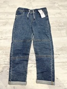 Jeansy 140cm 9-10lat chłopiec gumka sport casual