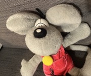 Diddl Mouse oryginalna szara myszka Vintage 35 cm