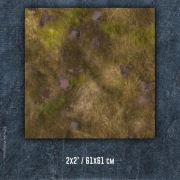 Mata do gier bitewnych PWork Games Outlander 2x2 (61 x 61 cm)