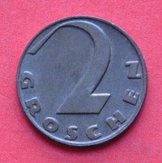2  Groschen    1936  r  -     Austria    piękny stan !!!