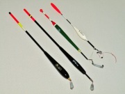 Spławiki wędkarskie - zestaw 4 sztuk, 2,5 - 6 g