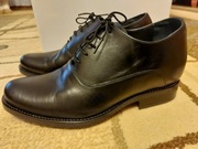 Nowe Buty Męskie Garniturowe Skórzane na podwyższeniu rozm 39