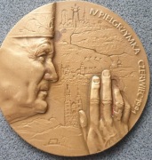 Stary medal Jan Paweł II IV Pielgrzymka 1991 Czerwiec