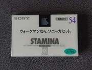 Kaseta Sony Stamina XI - wyd.Japonia