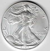 Amerykański orzeł 2023r - 1uncja srebra