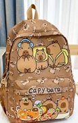 Plecak kapibara /2 komory + kieszenie |Szkoła, Przedszkole, Prezent