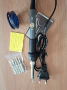 Lutownica z kompletnym wyposażeniem 60W.