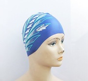 SPURT Markowy czepek pływacki silikonowy 5224 NIEBIESKI Zestaw 2 = sztuki