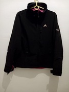 Kurtka czarna z rużowymi elementami ciepła roz.L wymiary opis