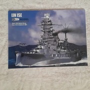 Pancernik lotniczy Ise, 1:200, wyd. Angraf Model, stan bardzo dobry