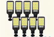 Lampa Solarna LED – uliczna Zestaw 8 lamp