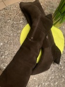 EVA MINGE  Kozaki zamszowe r. 39