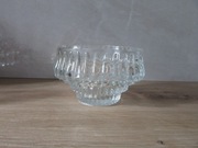 miska miseczka szklana szkło cukiernica ozdoba PRL