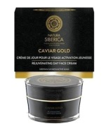 Natura Siberica Gold krem do twarzy z kwasem hialuronowym i kawiorem 50ml