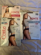 Rajtopy Conte 40 den zestaw 3 sztuk