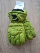 Rękawiczki narciarskie dla dziecka na śnieg zielone 3 lata M-L