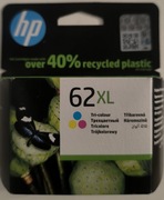 HP 62XL oryginalny wkład atramentowy kolor XL