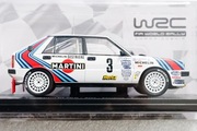 LANCIA DELTA HF 4 WD 1:24 Hachette WRC 1988 Saby Rallye Monte Carlo