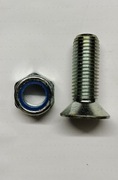 Śruba stożkowa fi 18 z nakrętką 
