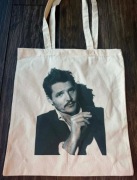 Torba bawełniana torebka tote bag cotton bawełna pedro pascal 
