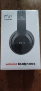 Słuchawki bezprzewodowe P47 5.0+EDR wireless headphones