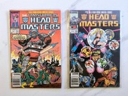 Transformers Komiksy Headmasters Marvel 1987r. USA 4szt. KOMPLET