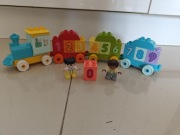 Używany zestaw LEGO 10954 DUPLO Pociąg z cyferkami: nauka liczenia