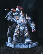 Warden Golem – Strażnik Tajemnic - Figurka - 32mm 14K zgodna z DnD RPG 