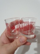 Smirnoff zestaw 2 kieliszki do wódki nalewki likieru