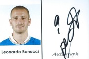 Leonardo BONUCCI oryginalny autograf! JUVENTUS Milan