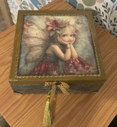 Szkatułka/ pudełko decoupage