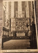 Kraków, Krakau - Kościół Mariacki, Prezbiterium / przed 1945