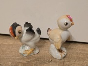 Figurki porcelanowe kurczaczki pisklęta jak Ćmielów