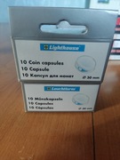 Kapsle na monety Leuchtturm / Lighthouse 30mm - Opakowanie 10 sztuk