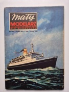 Mały Modelarz 10-11/1970 Statek pasażerski TS/S "Stefan Batory"