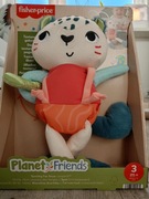 Fisher Price duża maskotka misiek pantera kotek dla malucha na prezent