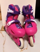 Rolki dziecięce Oxelo Play3 różowe regulacja rozmiaru