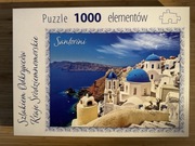 Puzzle 1000 el Kraje Śródziemnomorskie -Santorini
