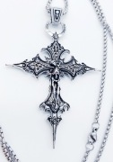 Naszyjnik krzyż gotycki opium alternative y2k ghotic SWAG 