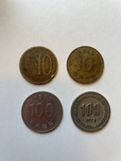 Monety 1972,1973,1986,1991