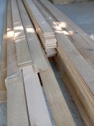 Lamele , listwy dębowe 4 mm szerokie na 5 cm