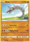 Pokemon TCG - Onix (PGO036) Pokemon GO