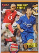 Puzzle Thierry Henry & Zinedine Zidane 22 cm x 16.8 cm 