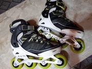 Rolki damskie Oxelo roz. 38 / 41 + ochraniacze  + pokrowiec + kask