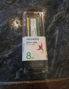 Pamięć ADATA RAM DDR4 8GB 2666MHz PC4-21300 UDIMM – nowa, w opakowaniu