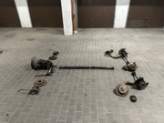 cały napęd bmw 318i e46 (skrzynia, wał, dyfer, półosie, hamulce)