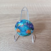 Holograficzna Przypinka HOLO handmade Pokémon Mudkip 32 mm